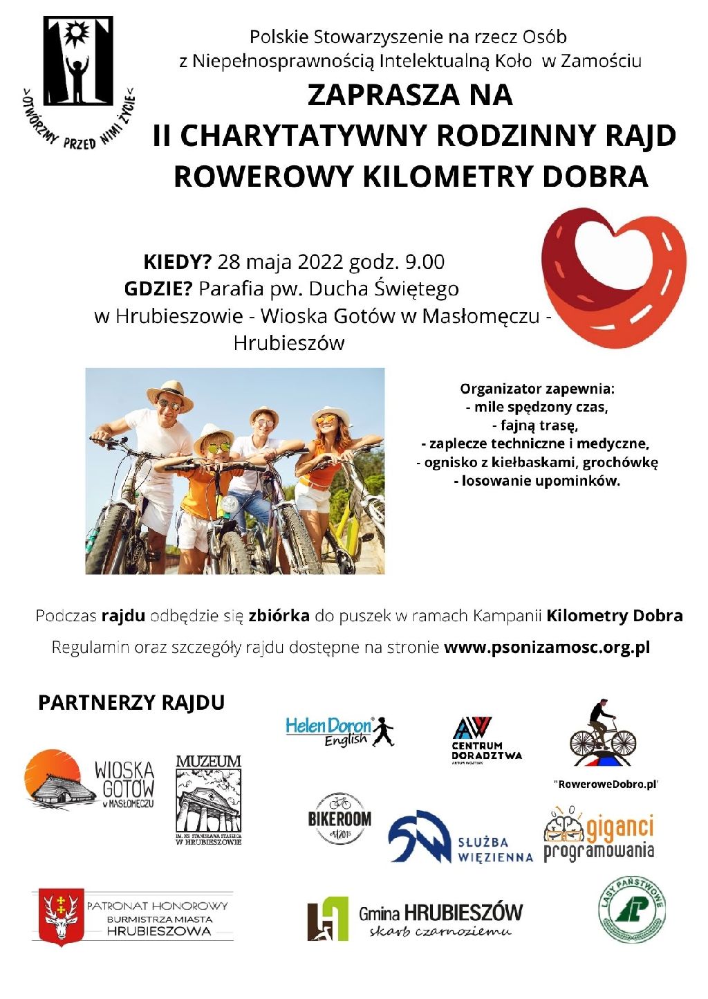 plakat hrubieszow rajd 2022